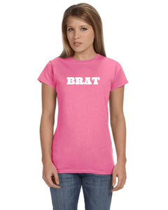Ladies' BRAT Fitted T-Shirt